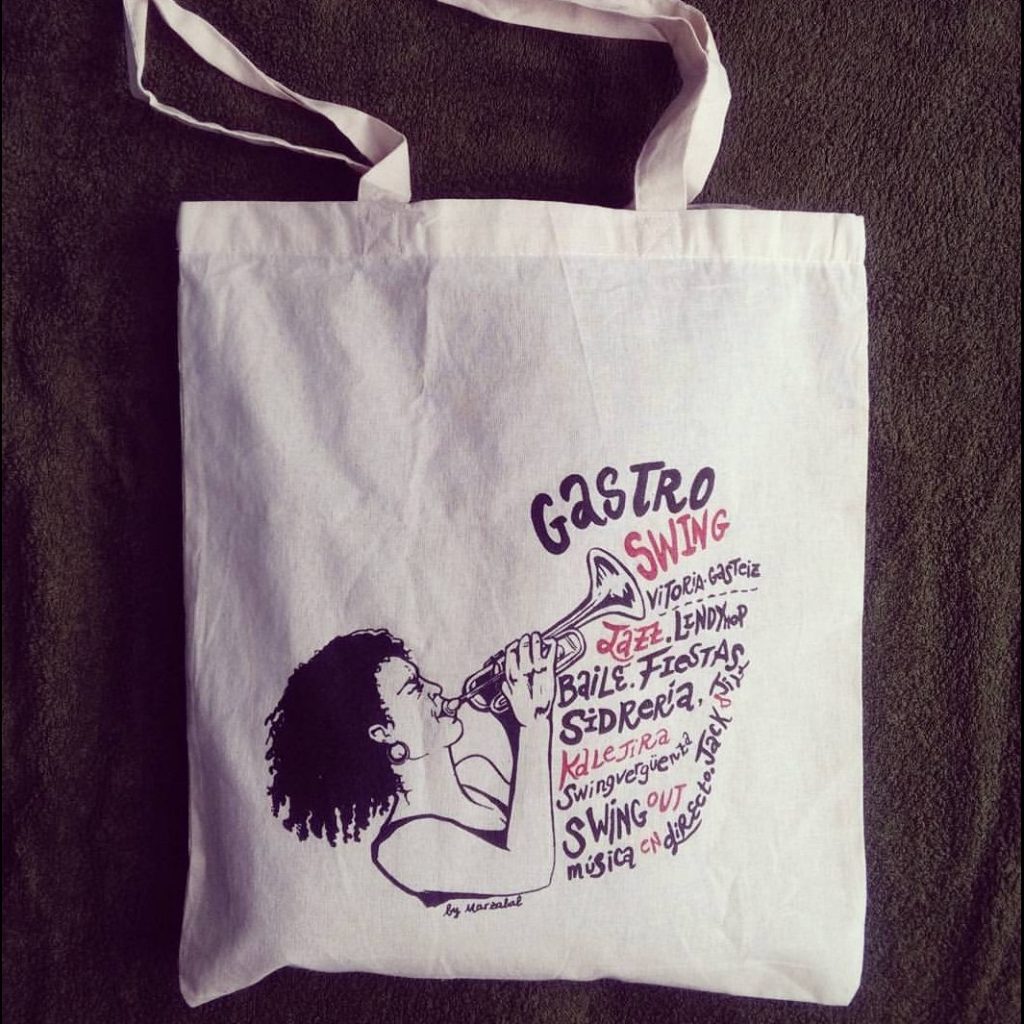 Tote Bag design for 2016 Gastroswing Vitoria-Gasteiz